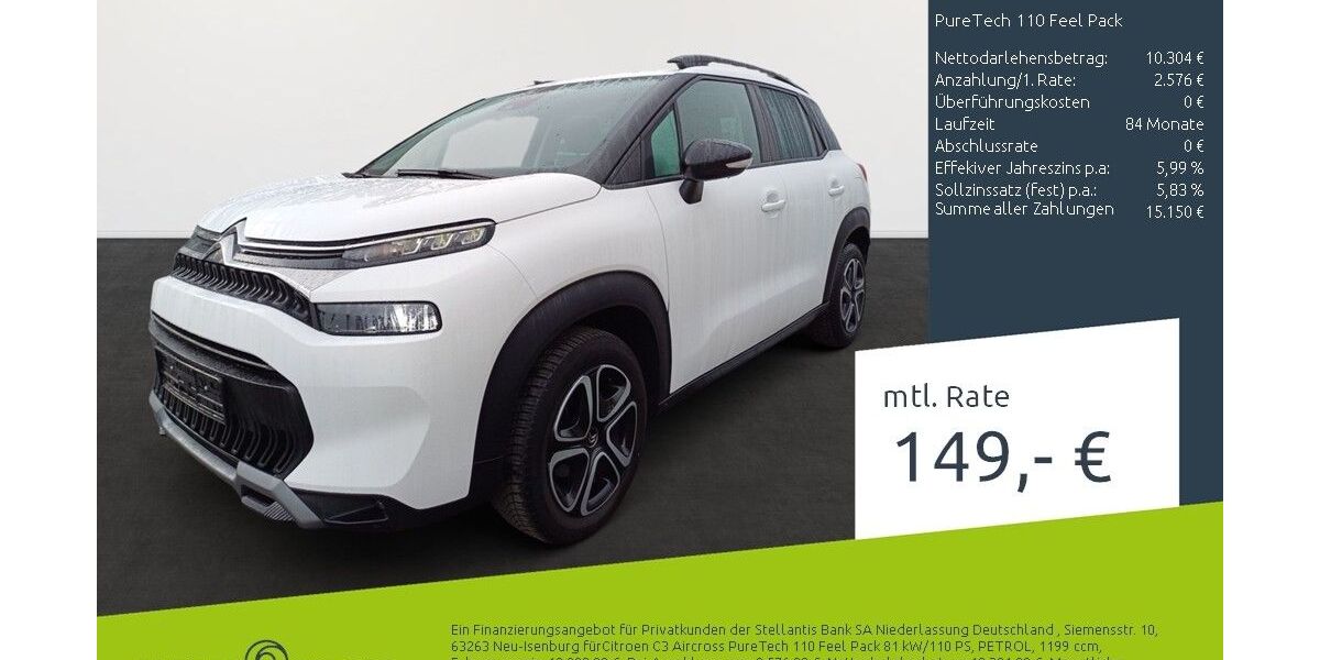 Citroen C3 Aircross 22.345 km 12.979 &euro; Borken 46325