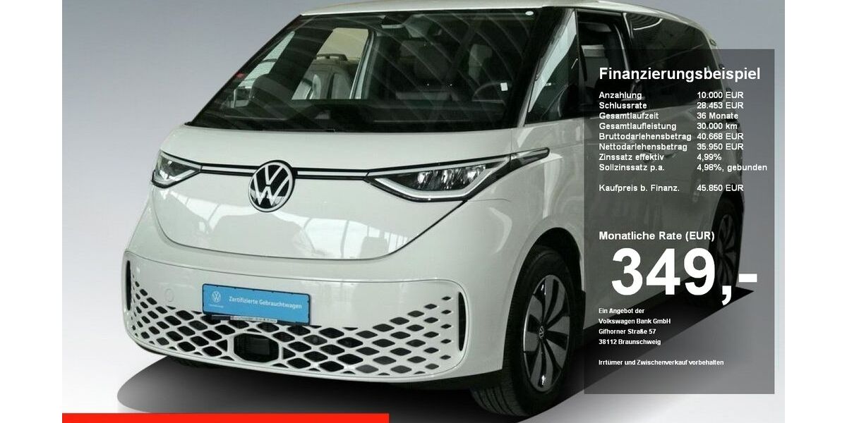 VW ID. Buzz 6.110 km 45.850 &euro; Ingolstadt 85053