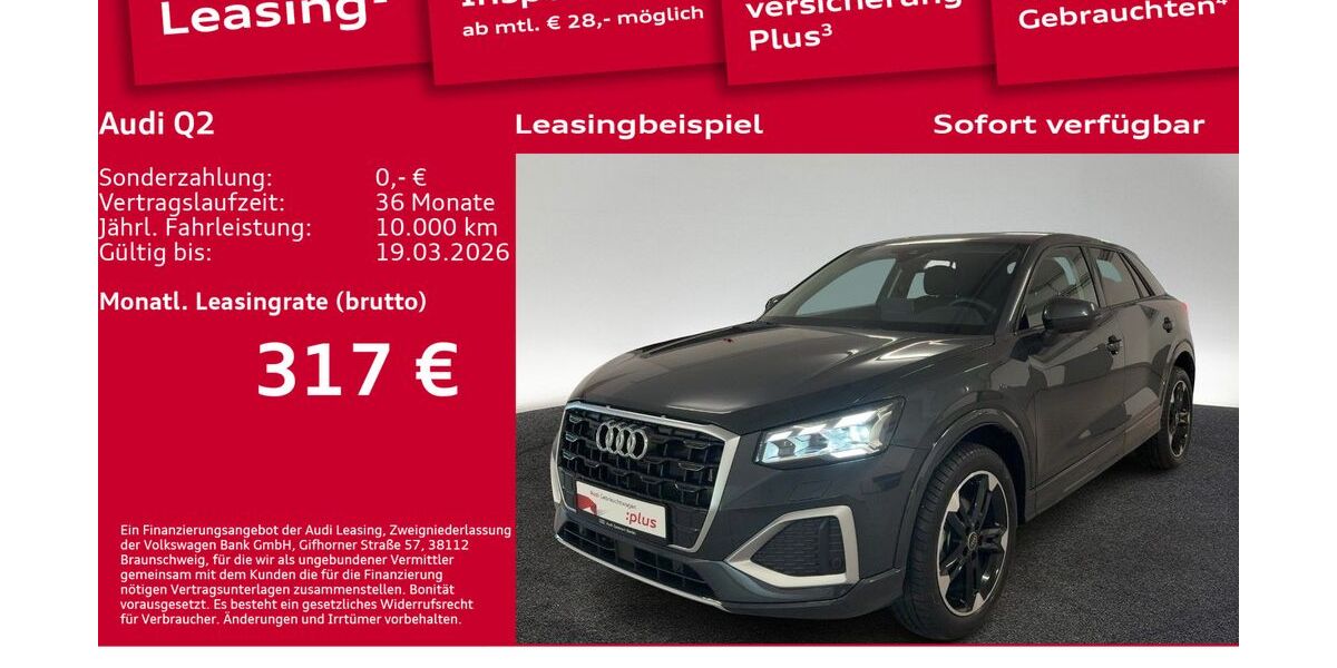 Audi Q2 2.800 km 31.890 &euro; Berlin 12489