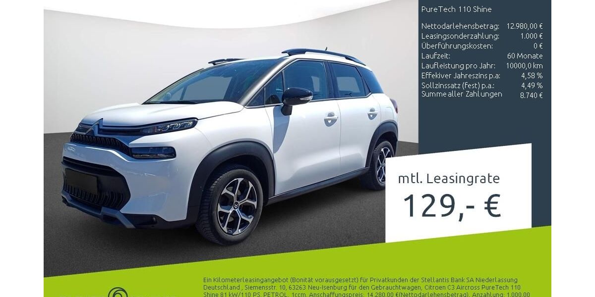 Citroen C3 Aircross 28.366 km 13.670 &euro; Borken 46325
