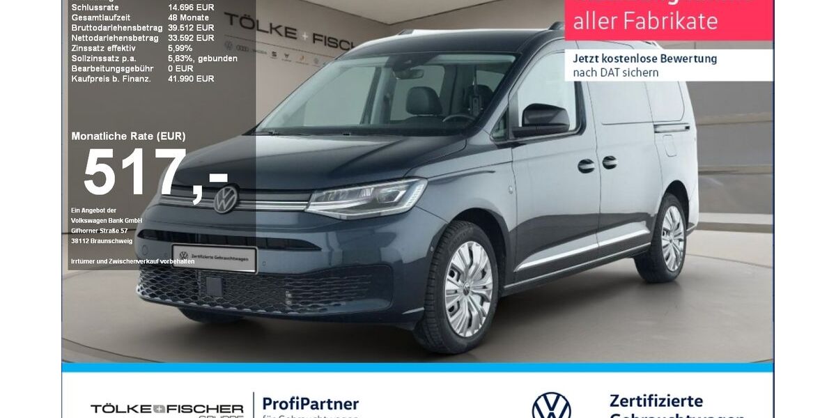 VW Caddy Maxi 6.146 km 41.990 &euro; Krefeld 47805