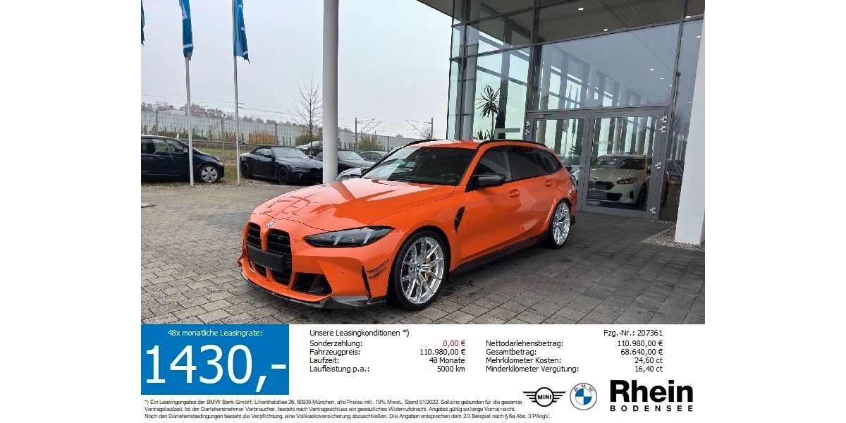 BMW M3 5.595 km 101.480 &euro; Friedrichshafen 88046