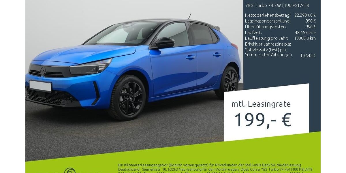 Opel Corsa 1.500 km 20.990 &euro; Dülmen 48249