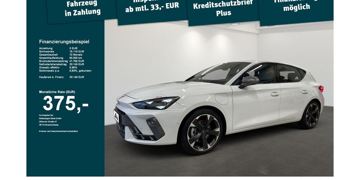 Cupra Leon 16.620 km 32.449 &euro; Kempten 87437