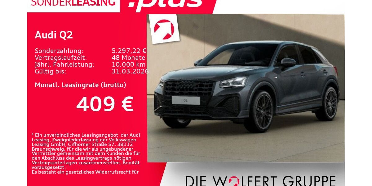 Audi Q2 5.900 km 42.376 &euro; Großwallstadt 63868