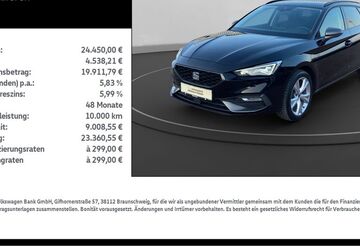 Seat Leon 65.700 km 24.450 &euro; Nordhausen 99734