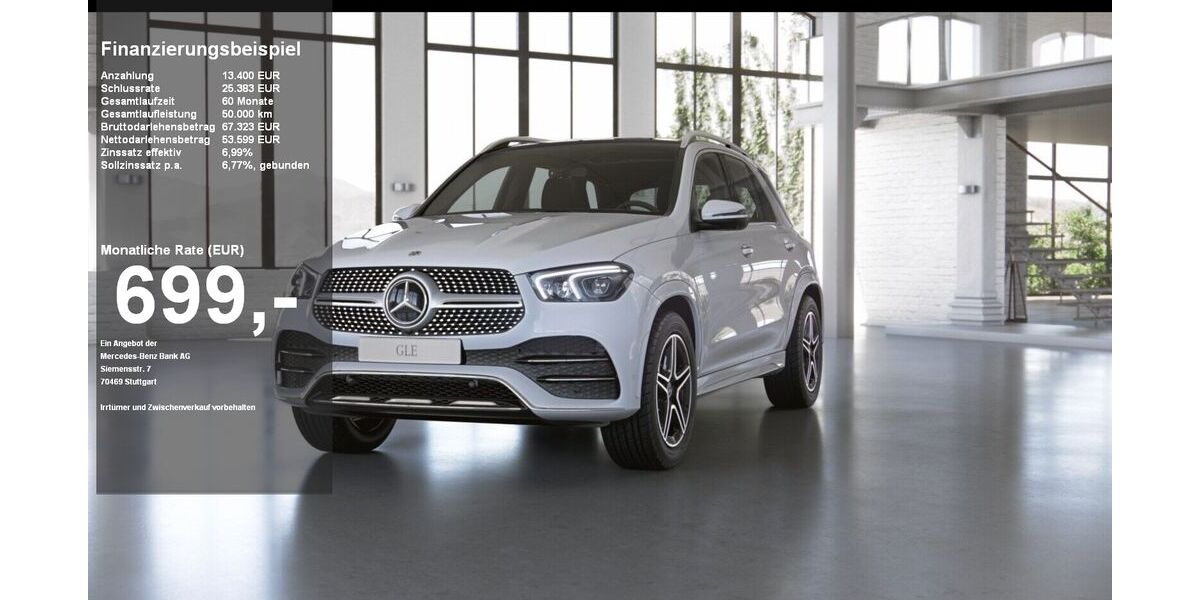 Mercedes-Benz GLE 300 12.387 km 66.999 &euro; Eutin 23701