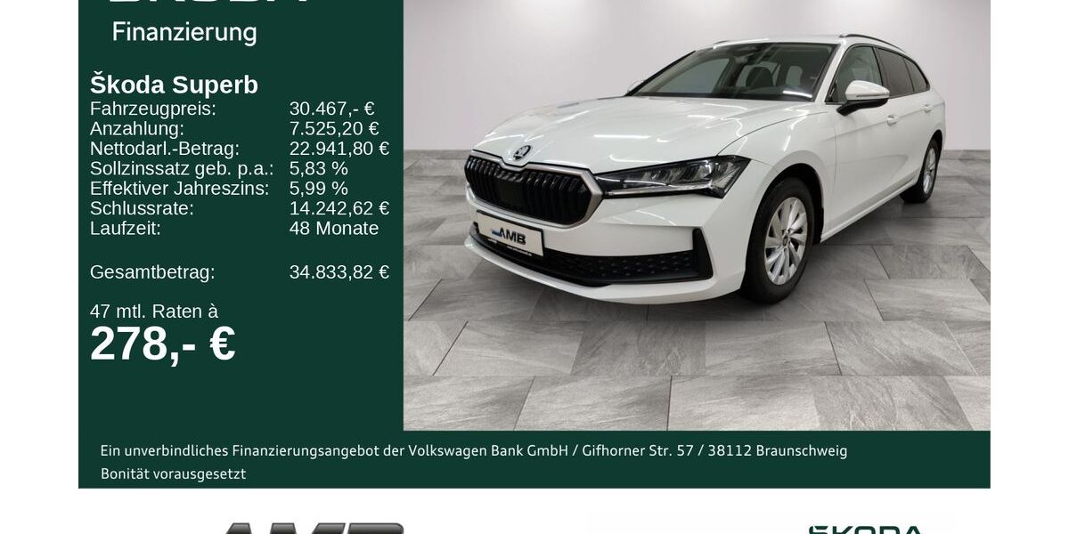Skoda Superb 27.910 km 29.870 &euro; Borna 04552