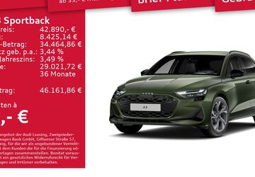 Audi A3 6.654 km 42.890 &euro; Dresden 01067