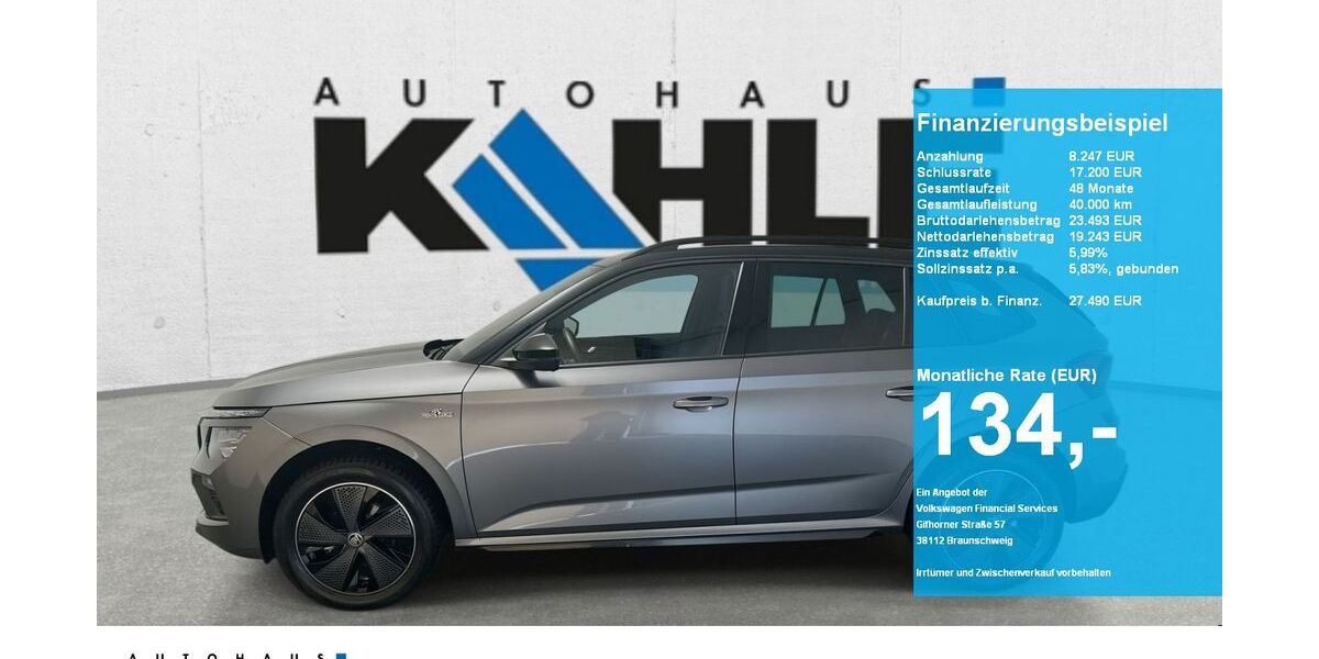 Skoda Kamiq 16.143 km 26.990 &euro; Walsrode 29664