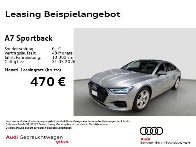 Audi A7 18.498 km 47.625 &euro; Berlin 13581