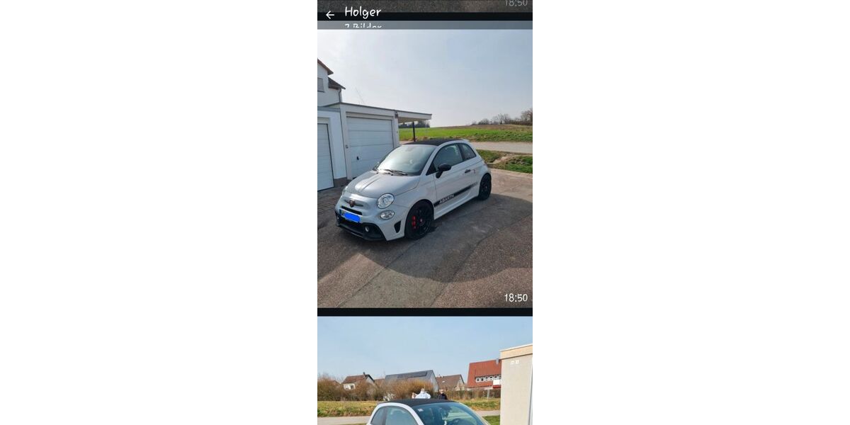 Abarth 595 Competizione 38.000 km 19.500 &euro; Markgröningen 71706