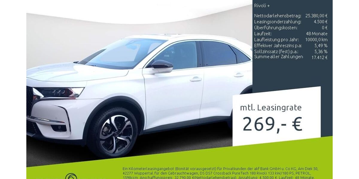 DS Automobiles DS7 (Crossback) 22.323 km 24.770 &euro; Dülmen 48249