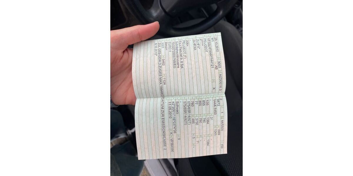 Peugeot 206 125.000 km 1.699 &euro; Lippstadt 59558