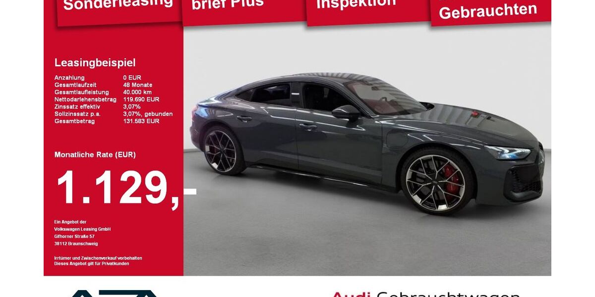 Audi RS e-tron GT 2.306 km 118.888 &euro; Gera 07546