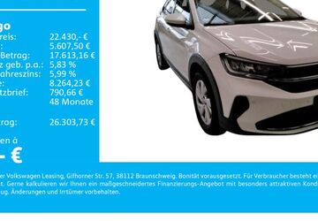 VW Taigo 2.400 km 22.430 &euro; Neckarsulm 74172