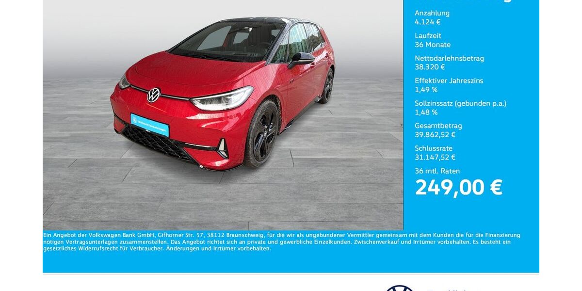VW ID.3 5.652 km 42.811 &euro; Unna 59423