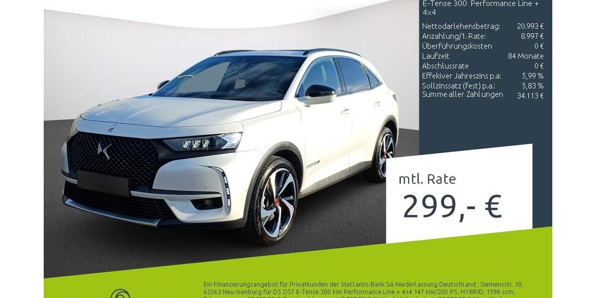 DS Automobiles DS7 (Crossback) 59.054 km 29.880 &euro; Ahaus 48683