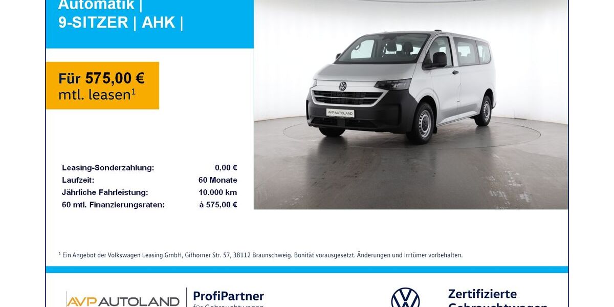 VW T7 Kombi 5.000 km 48.880 &euro; Plattling 94447