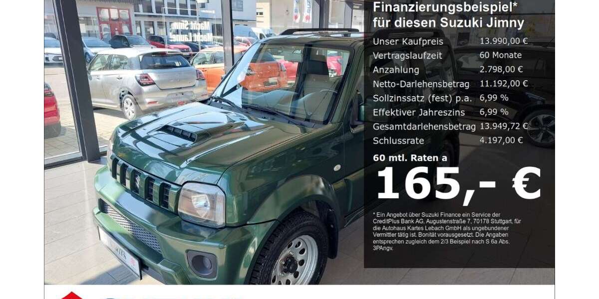 Suzuki Jimny 81.000 km 13.990 &euro; Lebach 66822