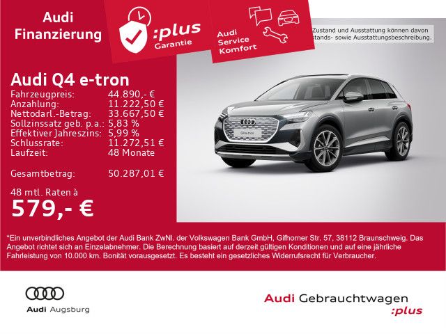 Audi Q4 e-tron 5.504 km 44.890 &euro; Gersthofen 86368