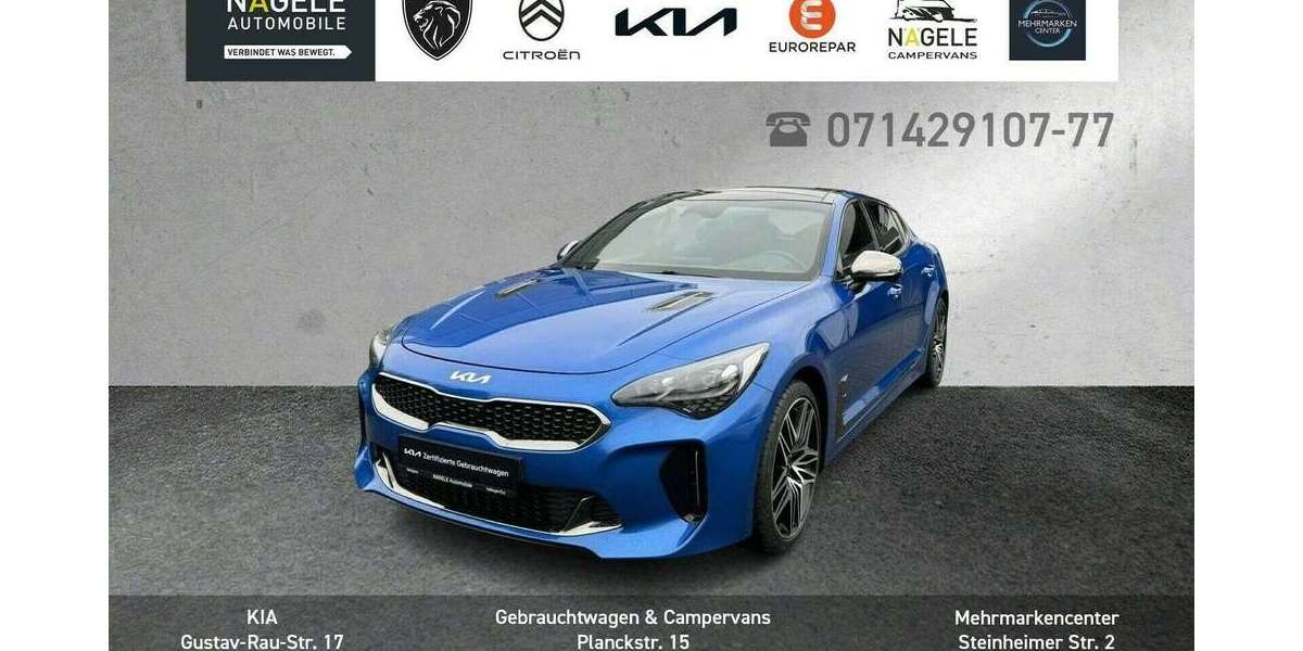Kia Stinger 40.028 km 40.800 &euro; Bietigheim-Bissingen 74321