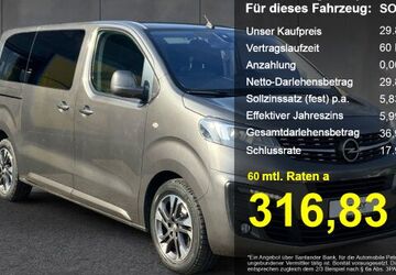 Opel Zafira Life 62.000 km 29.840 &euro; Göttingen 37079