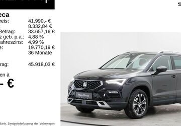 Seat Ateca 4.775 km 32.930 &euro; Feldkirchen/Westerham 83620