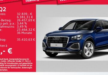 Audi Q2 13.858 km 32.839 &euro; Eching 85386