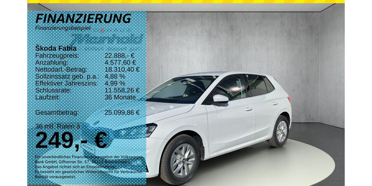 Skoda Fabia 1.010 km 22.888 &euro; Auerbach/Rebesgrün 08209