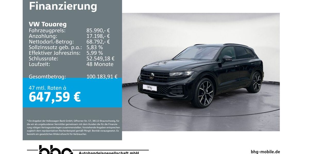 VW Touareg 5.829 km 82.990 &euro; Freiburg 79115