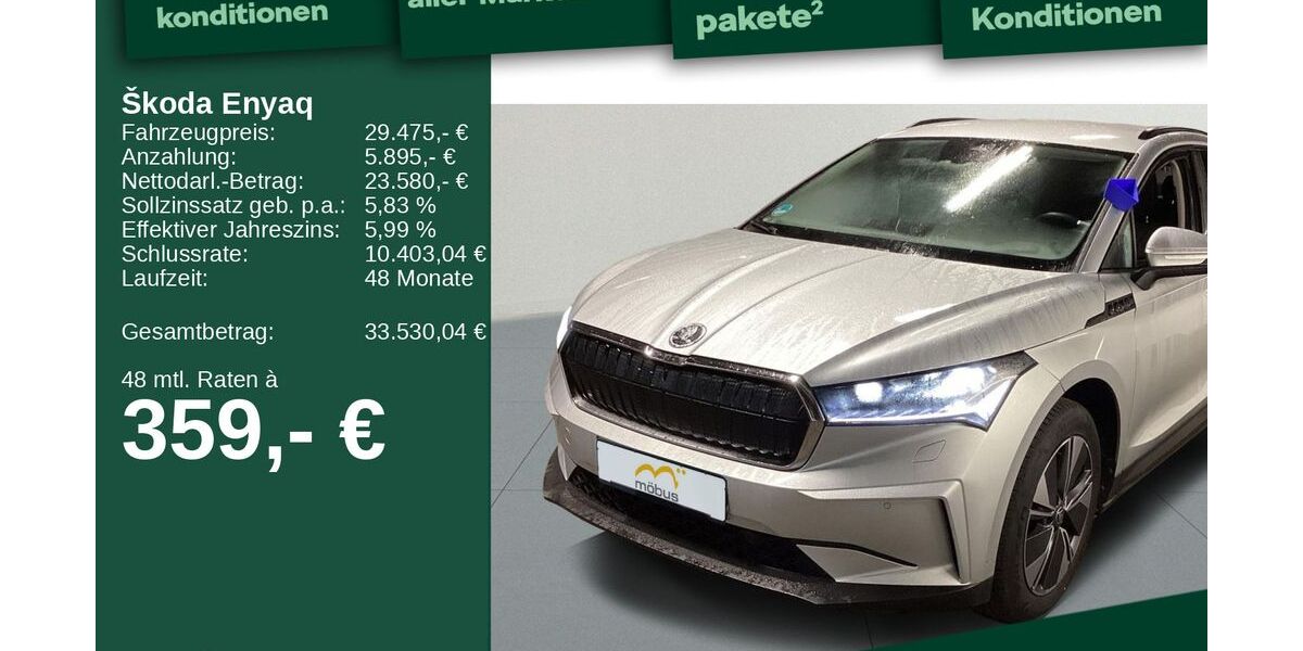 Skoda Enyaq 9.926 km 29.475 &euro; Berlin 13088