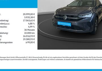 VW Taigo 20.961 km 20.788 &euro; Nordhausen 99734