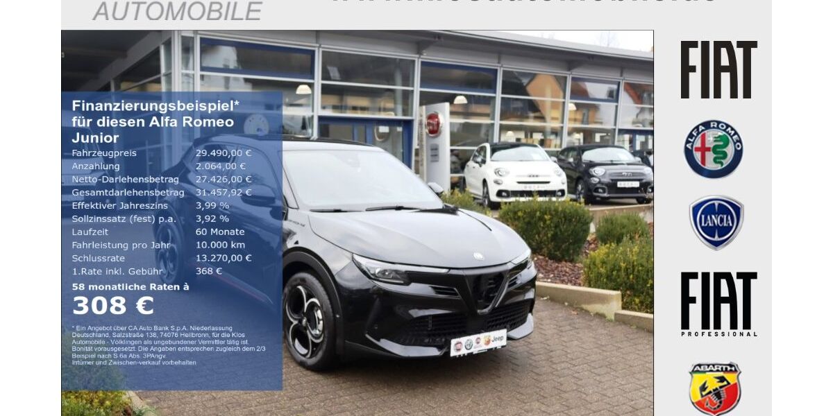 Alfa Romeo Junior 13.400 km 29.490 &euro; Völklingen 66333