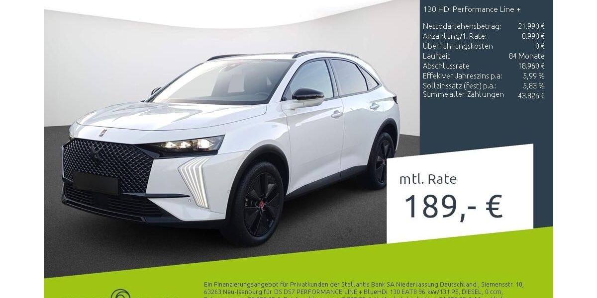 DS Automobiles DS7 (Crossback) 22.059 km 30.980 &euro; Borken 46325