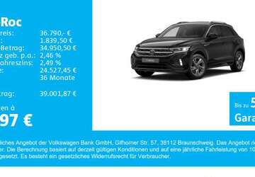 VW T-Roc 17.900 km 36.790 &euro; Gersthofen 86368