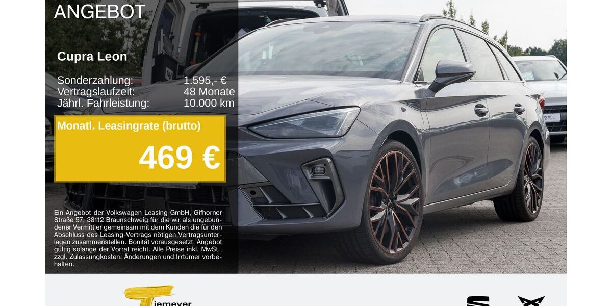 Cupra Leon 12.500 km 41.980 &euro; Bochum 44809