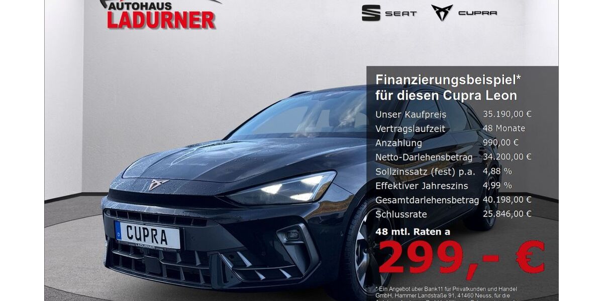Cupra Leon 7.400 km 32.830 &euro; Villingen-Schwenningen 78052