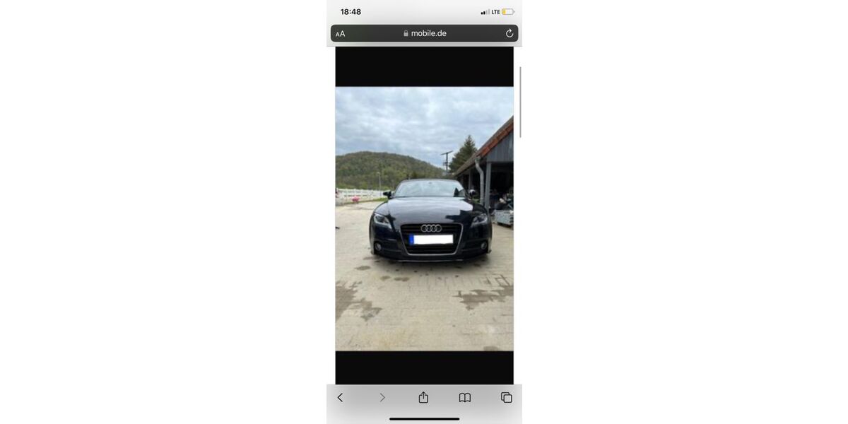 Audi TT 87.000 km 16.900 &euro; Starzach 72181