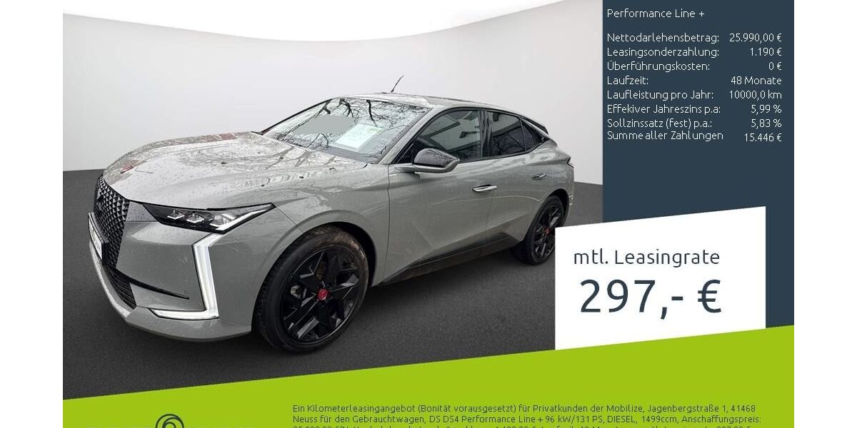 DS Automobiles DS4 37.328 km 23.980 &euro; Borken 46325