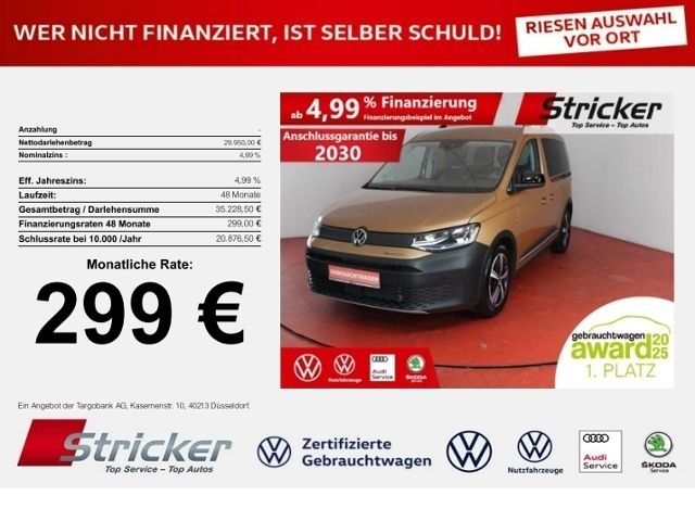 VW Caddy 16.018 km 29.749 &euro; Detmold 32760
