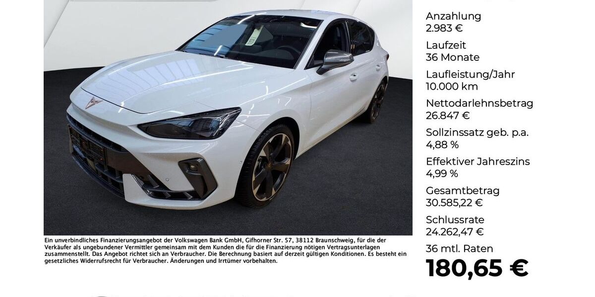 Cupra Leon 6.572 km 29.370 &euro; Vechta 49377