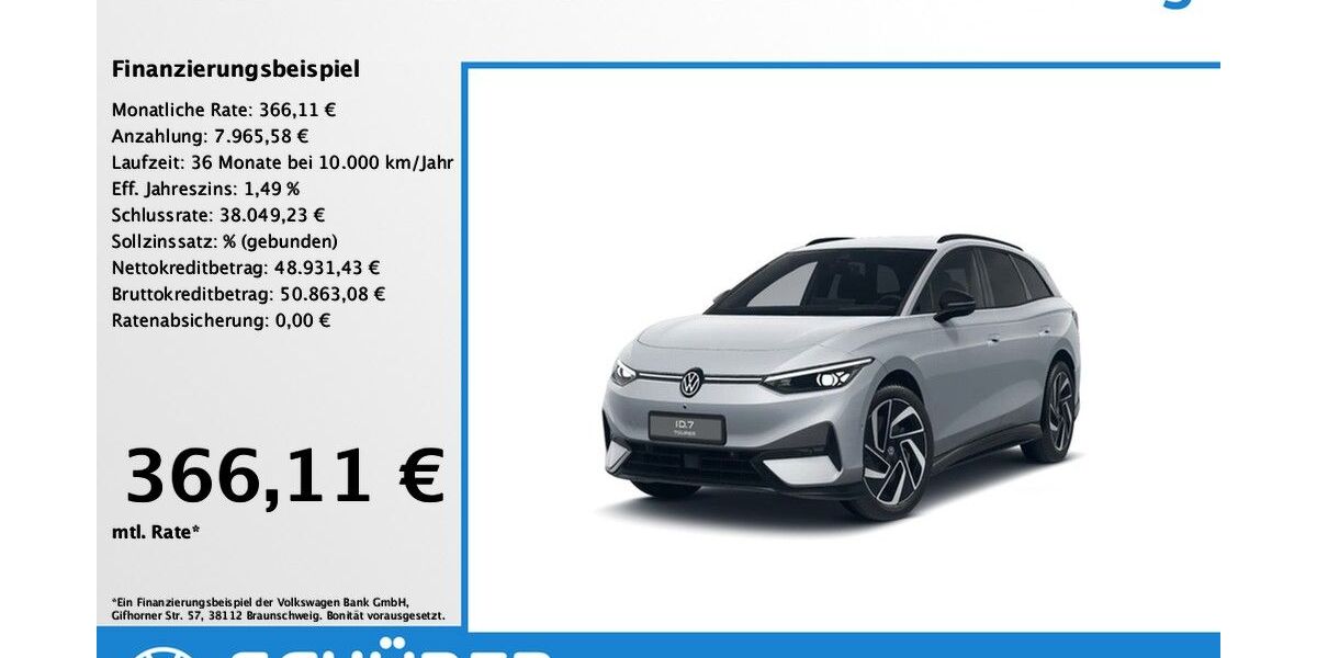 VW ID.7 6.018 km 54.987 &euro; Dießen am Ammersee 86911
