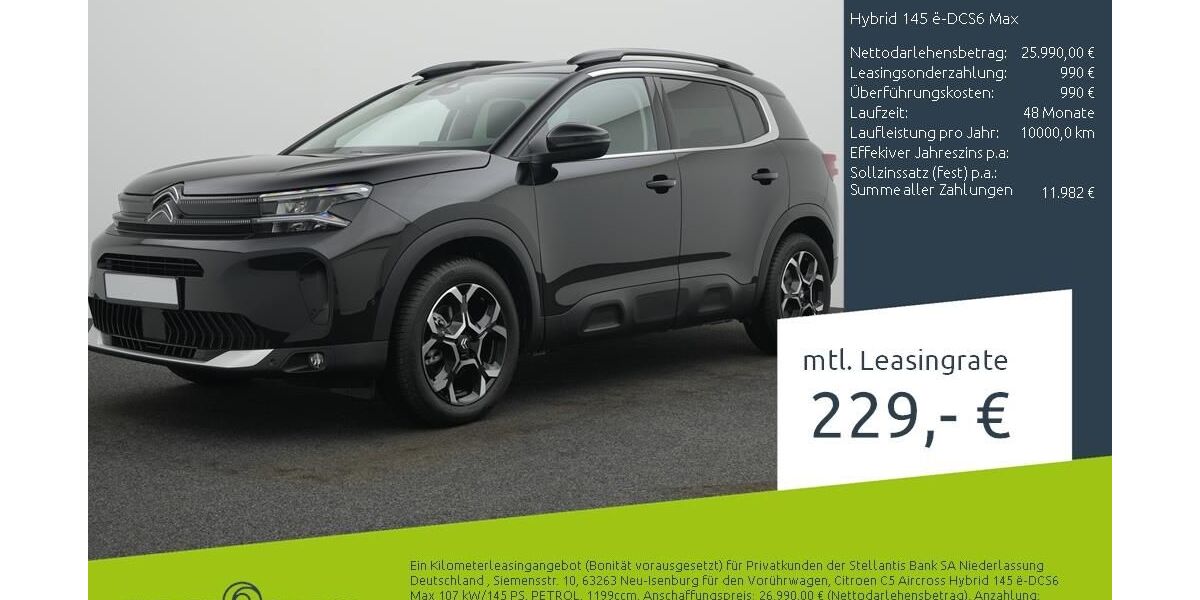 Citroen C5 Aircross 9.212 km 24.990 &euro; Dülmen 48249