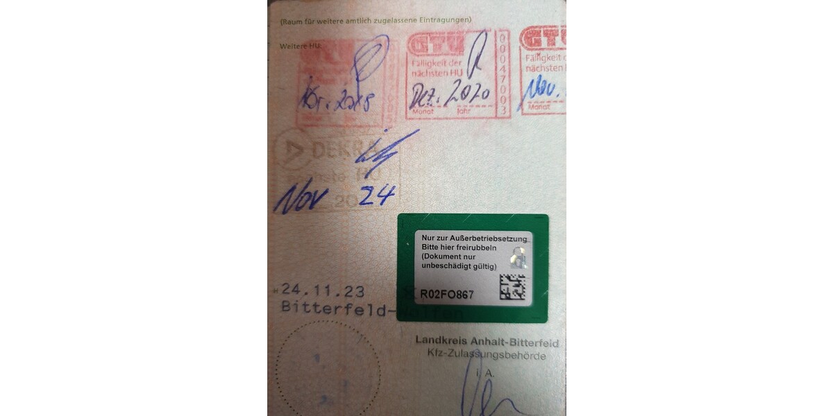 Ford Grand C-Max 186.165 km 5.000 &euro; Muldestausee OT Pouch 