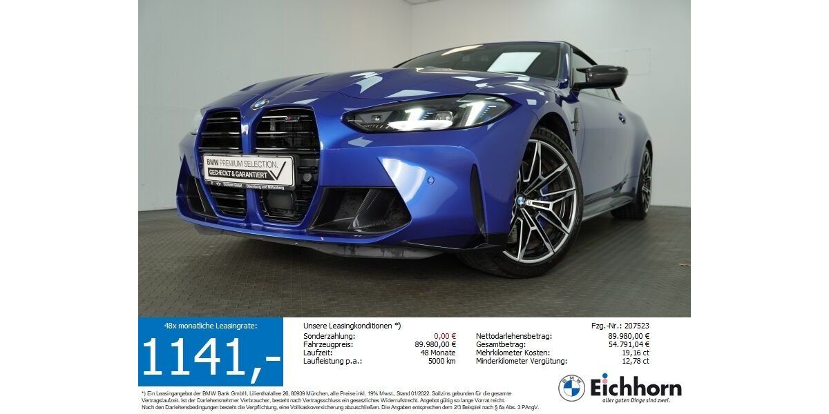 BMW M4 12.474 km 81.790 &euro; Miltenberg 63897