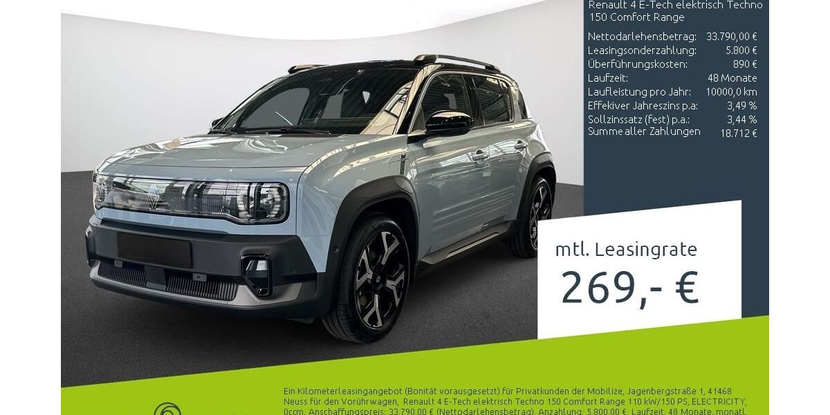 Renault R 4 2.500 km 32.980 &euro; Stuhr 28816