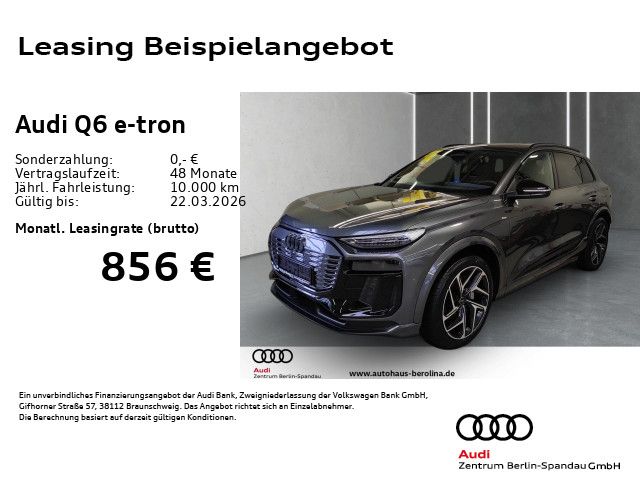 Audi Q6 e-tron 1.500 km 79.888 &euro; Berlin 13581