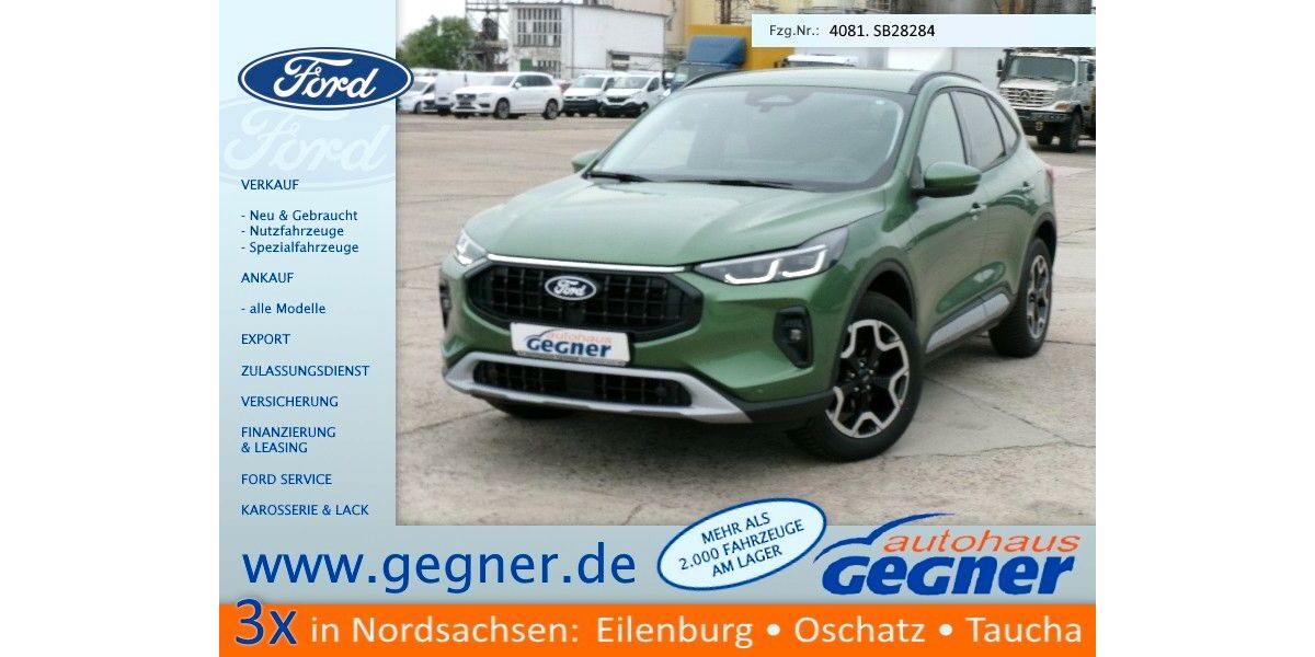 Ford Kuga 10.000 km 35.840 &euro; Eilenburg 04838