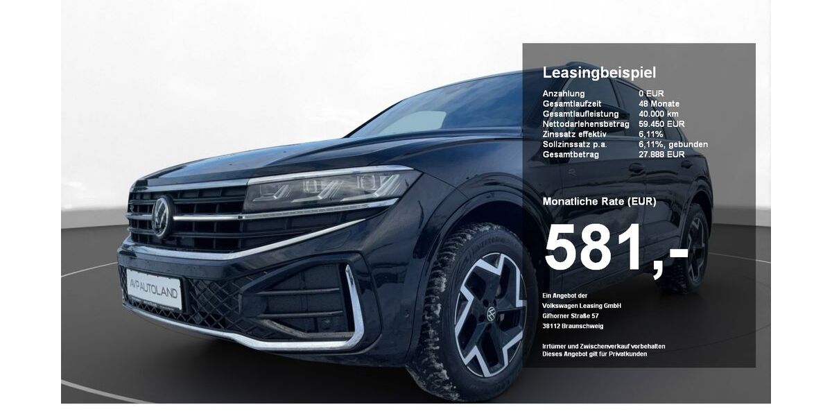 VW Touareg 23.313 km 59.450 &euro; Regen 94209